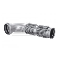 EXHAUST PIPE W. BELLOW - IVECO