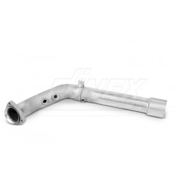 EXHAUST PIPE W. POPNUTS - TEMP. SENSOR - MAN