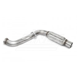 EXHAUST PIPE W. BELLOW - MERCEDES