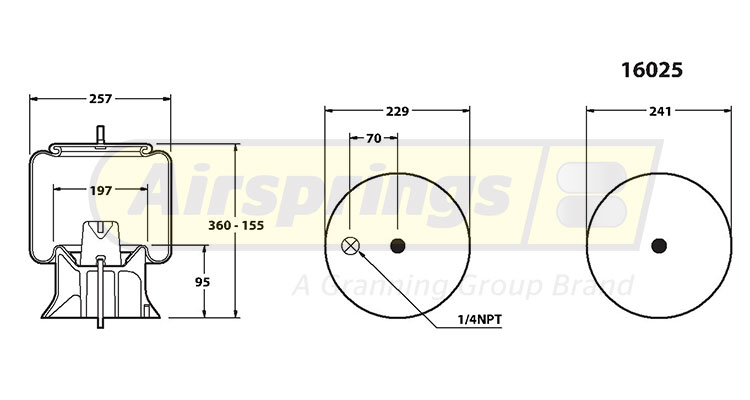 AIRSPRING COMPLETE - NEWAY HENDRICKSON AIRSPRING COMPLETE - NEWAY HENDRICKSON