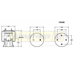 AIRSPRING COMPLETE - FRUEHAUF NEWAY HENDRICKSON