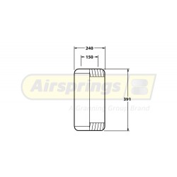 DIAPHRAGM - KASSBOHRER MAN MERCEDES VOLVO