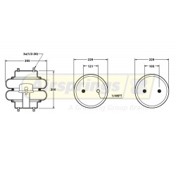 AIRSPRING CONVOLUTED - SCANIA