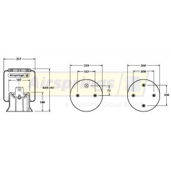 AIRSPRING COMPLETE - SCANIA HENDRICKSON