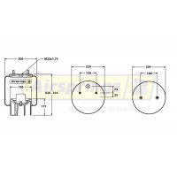 Pnevmoressora V Sbore Weweler Us06287f Fruehauf Cf153502 Airsprings Com Lidiruyushej Na Rynke Pnevmaticheskie Ressory Dlya Pricepov