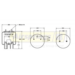 AIRSPRING COMPLETE - FRUEHAUF / WEWELER