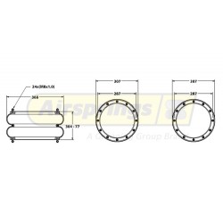 AIRSPRING CONVOLUTED - IVECO