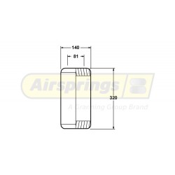 AIRSPRING DIAPHRAGM OPTARE
