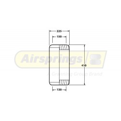 AIRSPRING DIAPHRAGM - VOLVO