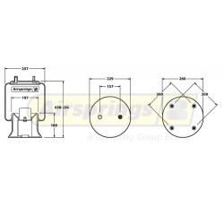 AIRSPRING COMPLETE - FRUEHAUF HENDRICKSON