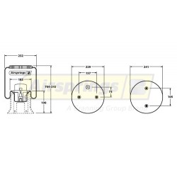 AIRSPRING SERVICE ASSEMBLY - SCANIA