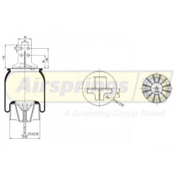 AIRSPRING COMPLETE - IVECO STRALIS REAR LHS