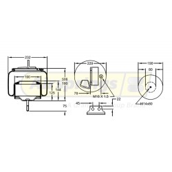 AIRSPRING COMPLETE - IVECO STRALIS FRONT RHS