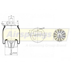 AIRSPRING COMPLETE - IVECO STRALIS FRONT LHS