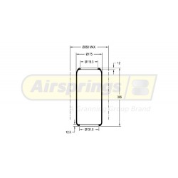 AIRSPRING DIAPHRAGM - VOLVO