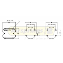 AIRSPRING CONVOLUTED - DAF