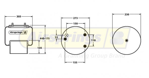 AIRSPRING COMPLETE - DAF | 0388165 1697678 836MK1