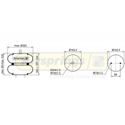 AIRSPRING CONVOLUTED - VOLVO