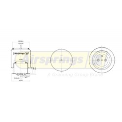 AIRSPRING COMPLETE - IVECO STRALIS XP420 (LIFT AXLE)