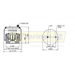 AIRSPRING COMPLETE - MERCEDES ACTROS ACRONICS MP4