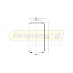 AIRSPRING BELLOW - MAN