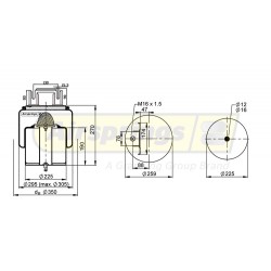 AIRSPRING COMPLETE - VOLVO FH4 FRONT