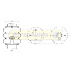 AIRSPRING CONVOLUTED - ROLFO