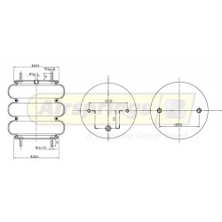 AIRSPRING CONVOLUTED - ROLFO