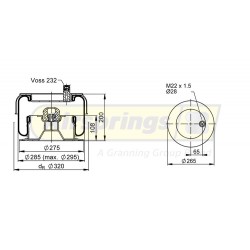 AIRSPRING COMPLETE - MERCEDES UNIMOG