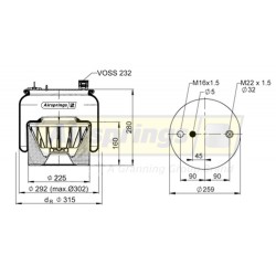 AIRSPRING COMPLETE - MERCEDES ACTROS MP4