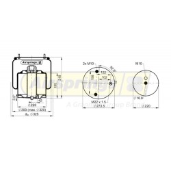 AIRSPRING COMPLETE -  DAF (RIGHT)