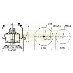 AIRSPRING COMPLETE - MAN L4C BUS