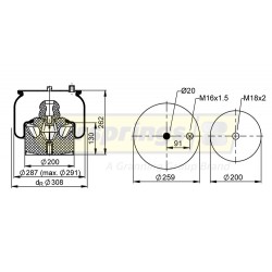 AIRSPRING COMPLETE - MAN L4C BUS