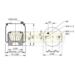 AIRSPRING COMPLETE - MERCEDES ACTROS MP4