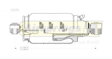 CABIN AIRSPRING ASSEMBLY - MAN