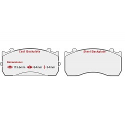 BRAKE PAD SET BPW MERCEDES