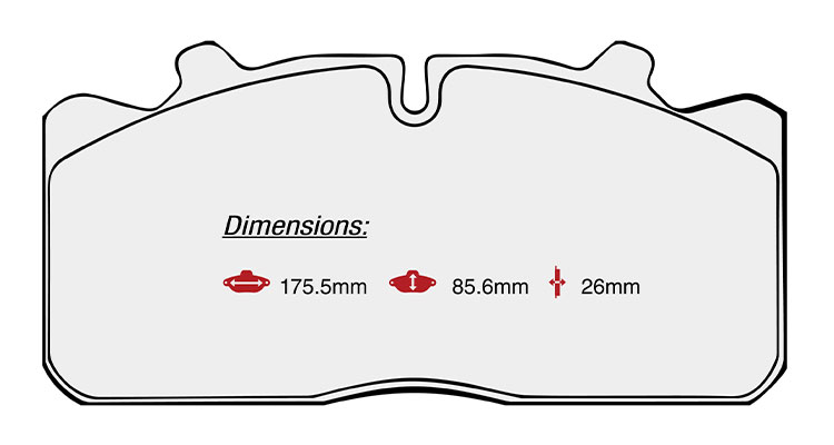 BRAKE PAD SET IVECO MAN RENAULT BRAKE PAD SET IVECO MAN RENAULT