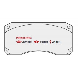 BRAKE PAD SET RENAULT