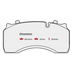 BRAKE PAD SET RENAULT