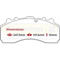 BRAKE PAD SET