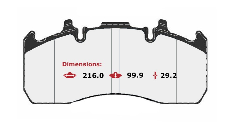 BRAKE PAD SET VOLVO RENAULT BRAKE PAD SET VOLVO RENAULT