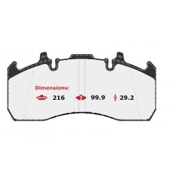 BRAKE PAD SET VOLVO RENAULT