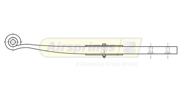 Spring Pin Trailer Ror TRAILER SPRING - ROR 1L | 21215749
