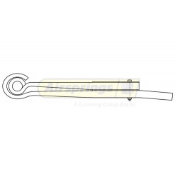 TRUCK SPRING - SCANIA 2-LEAF FRONT