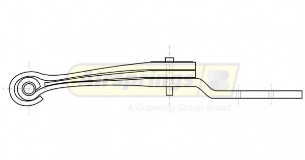TRUCK SPRING - SCANIA 3-LEAF REAR | 1324469