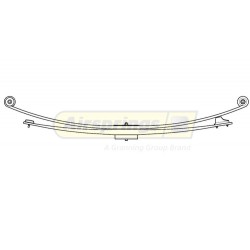 TRUCK SPRING - MAN RR 1+1+P LEAF