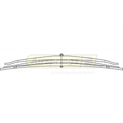 TRUCK SPRING - MERCEDES RR 2+1L