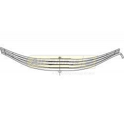 TRAILER SPRING LOW CAMBER 4L