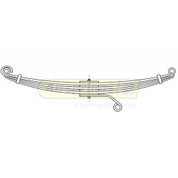 TRUCK SPRING - HINO FR 3L LH/RH
