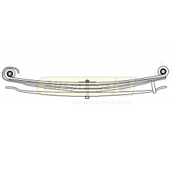 TRUCK SPRING - MERCEDES RR 3+1 LEAF